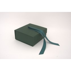 Cutie pentru cadouri, culoare verde, 20x18.5x8 cm, B.S.P. / SL1559-5