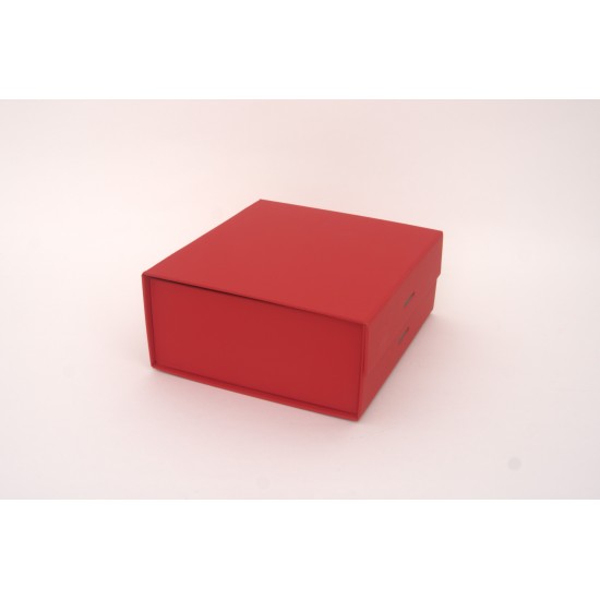 Cutie pentru cadouri, culoare rosu, 20x18.5x8 cm, B.S.P. / SL1559-3