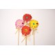 Set 12 bete pentru flori, H 35 cm, B.S.P. / SL1575