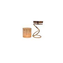 Suport lumanare, culoare auriu, H 26 cm, B.S.P. / SL1602