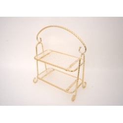 Suport candy-bar, culoare auriu, 44X35X15 cm, SL 1606