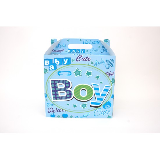 Cadou Bebelus/Nou-Nascut, Bleu, 28X28X26 cm, B.S.P. SL161-1