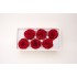Set 6 trandafiri criogenati, culoare ciclam, Ø5-6 cm, B.S.P. / SL1685-2