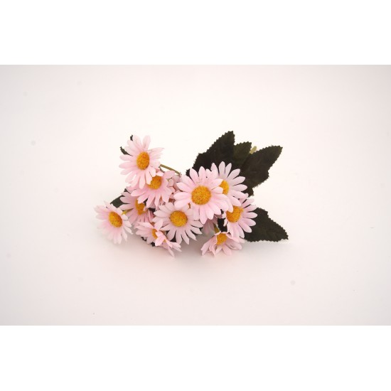 Buchet flori artificiale, culoare roz, H 30 cm, B.S.P. / SL175-5