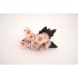 Buchet flori artificiale, culoare roz, H 30 cm, B.S.P. / SL175-5