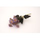 Buchet flori artificial, culoare mov, H 30 cm, B.S.P. / SL175-2