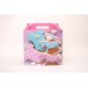 Cadou Bebelus/Nou-Nascut, Roz 28X28X26 cm, B.S.P. SL178-2