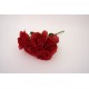 Buchet trandafiri artificiali, culoare rosu, H 45 cm, B.S.P. / SL1785-6