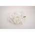 Buchet trandafiri artificiali, culoare alb, H 45 cm, B.S.P. / SL1785-1