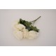 Buchet trandafiri artificiali, culoare crem, H 45 cm, B.S.P. / SL1785-3