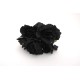 Buchet 5 flori artificiale, culoare negru, H 45 cm, B.S.P. / SL1788-3