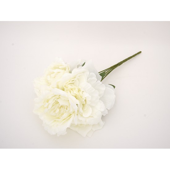 Buchet 5 flori artificiale, culoarea untului, H 45 cm, B.S.P. / SL1788-5