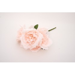 Buchet 5 flori artificiale, culoare roz, H 45 cm, B.S.P. / SL1788-4