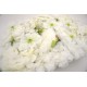 Covor din flori artificiale, culoare alb, 60x40 cm, B.S.P. / SL 1801