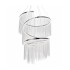Candelabru spirala, culoare argintiu, H 2 m / SL1832