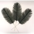 Set 12 frunze artificiale, culoare verde, H 60 cm, B.S.P. / SL1891