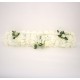 Aranjament floral, culoare alb, L 1 m / SL1902