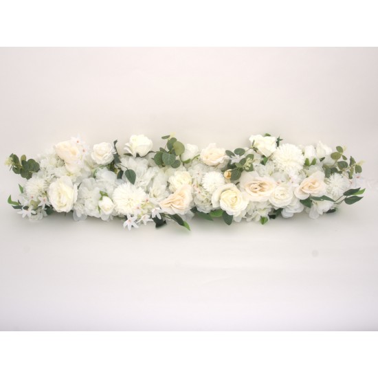 Aranjament floral, culoare alb, 1 m / SL1903