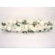 Aranjament floral, culoare alb, 1 m / SL1903