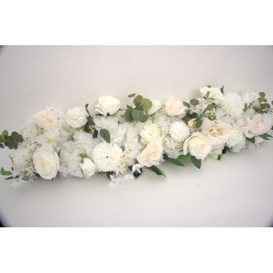 Aranjament floral, culoare alb, 1 m / SL1903
