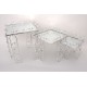 Set 3 suporti pentru candy-bar, culoare argintiu, dimensiuni diferite, B.S.P. / SL1911