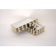 Set 2 tavi cu sticla pentru candy-bar, culoare auriu, B.S.P. / SL1914