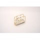 Suport servetele, culoare auriu, 12.5x9.5x4 cm, B.S.P. / SL1929