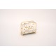 Suport servetele, culoare auriu, 12.5x9.5x4 cm, B.S.P. / SL1929