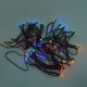  Instalatie led cu panou solar, multicolora, 100 led, 12 m, B.S.P. / SL293