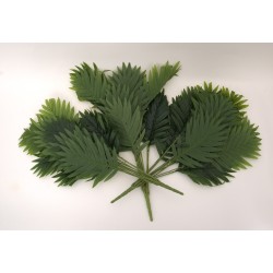 Buchet verdeata artificiala, culoare verde, H 60 cm, B.S.P. / SL403