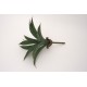 Fir frunze artificiale, culoare verde, H 22 cm, B.S.P. / SL691