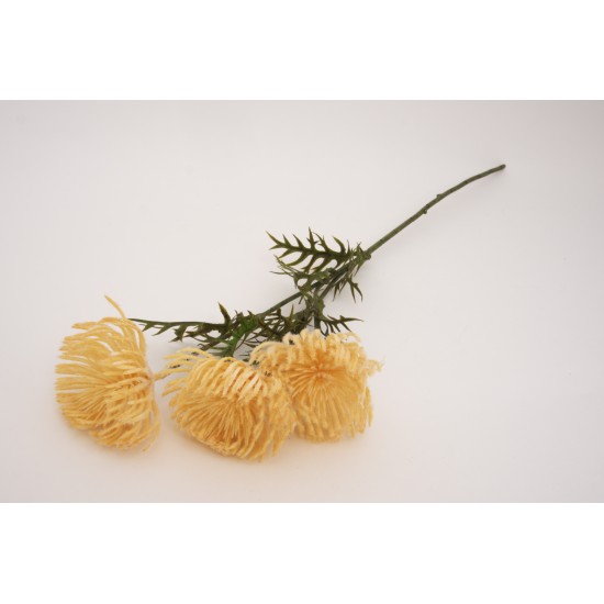 Fir bulgaras, culoare crem, H 66 cm, B.S.P. / SL747-2