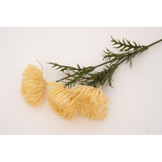 Fir bulgaras, culoare crem, H 66 cm, B.S.P. / SL747-2