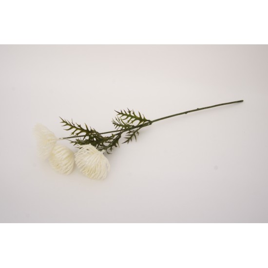 Fir bulgaras, culoare alb, H 66 cm, B.S.P. / SL747-1