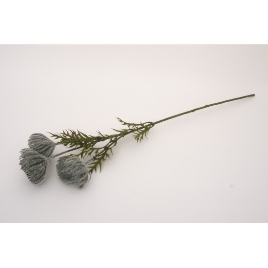 Fir bulgaras, culoare gri, H 66 cm, B.S.P. / SL747-3