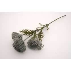 Fir bulgaras, culoare gri, H 66 cm, B.S.P. / SL747-3