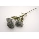 Fir bulgaras, culoare gri, H 66 cm, B.S.P. / SL747-3