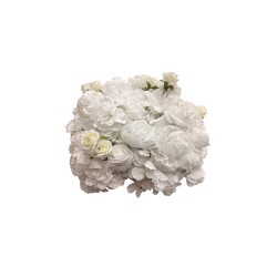  Aranjament din flori artificiale, culoare alb, 50 cm, B.S.P. / SL811