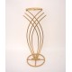 Suport pentru aranjamnete florale, culoare auriu, H 70 cm, B.S.P. / SL897