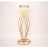 Suport pentru aranjamnete florale, culoare auriu, H 70 cm, B.S.P. / SL897