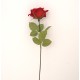 Fir trandafir artificial, culoare rosu, H 50 cm, B.S.P. / SL980