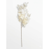  Fir frunza, culoare alb, H 50 cm, B.S.P. / SL1304