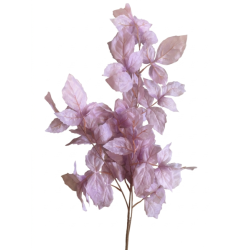 Fir frunza, culoare mov, H 50 cm, B.S.P. / SL1304-2
