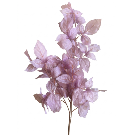 Fir frunza, culoare mov, H 50 cm, B.S.P. / SL1304-2