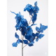 Fir frunza, culoare albastru, H 50 cm, B.S.P. / SL1304-3