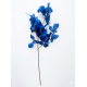 Fir frunza, culoare albastru, H 50 cm, B.S.P. / SL1304-3