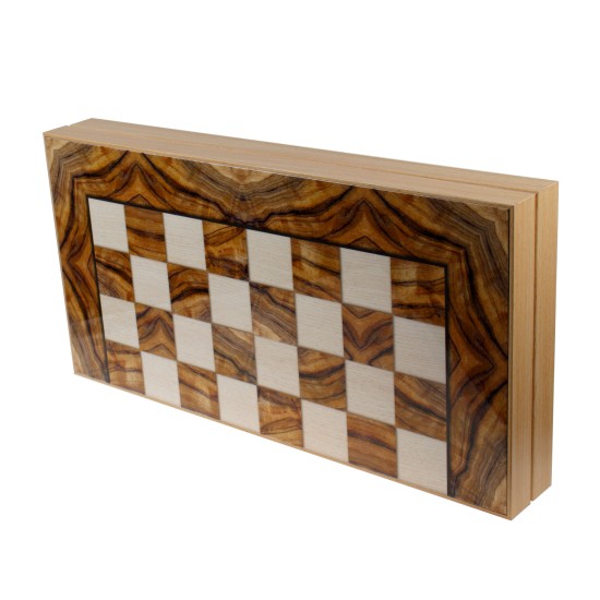 Joc de table din lemn lacuit, 50x50 cm, B.S.P. / 987_1