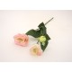 Fir Lisianthus artificial, culoare roz, H 65 cm, B.S.P. / AN 036-3