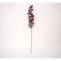 Fir floare artificial, culoare mov, H 90 cm, B.S.P. / AN099-3