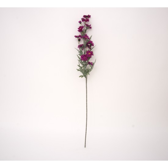 Fir floare artificial, culoare mov, H 90 cm, B.S.P. / AN099-3